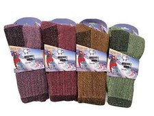 Womens Merino Wool Socks Outdoor Walking Work Boot Thermal Socks 4-7