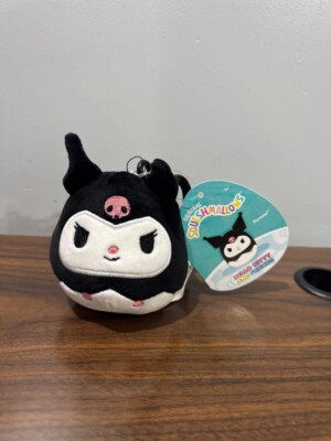 Squishmallows Hello Kitty & Friends Kuromi Taschenclip Plüsch 2,5 Zoll USA exklusiv