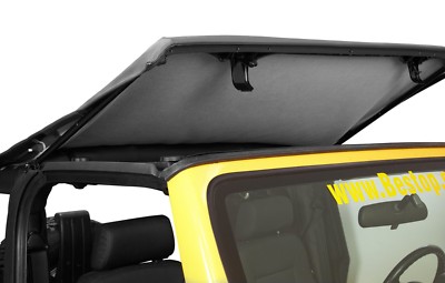 Bestop Trektop NX Soft Top - Black Denim No Doors For 97-06 Jeep