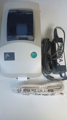 Eltron Zebra TLP2824 Direct and Transfer Therm Serial USB Printer INCLUDES PWSP