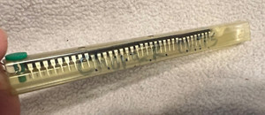 Lot of 4 HAM RADIO Electronic Chips 9 18 prongs mhz oscillators