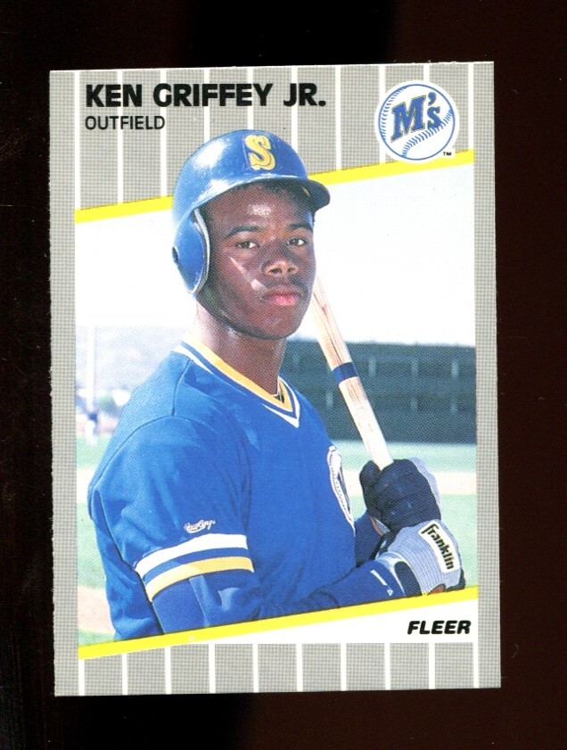 1989 Fleer Ken Griffey Jr. #548 Rookie RC