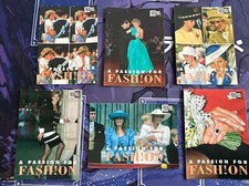 6x Royal Family Princess Diana Passion For Fashion Cards