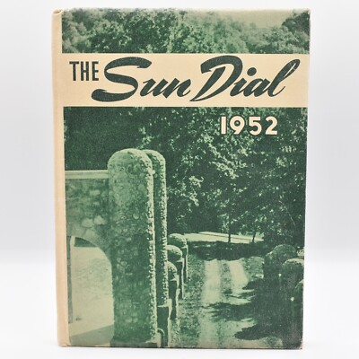 #ad Montreat College 1952 The Sun Dial Annual Yearbook Montreat North Carolina $8.69