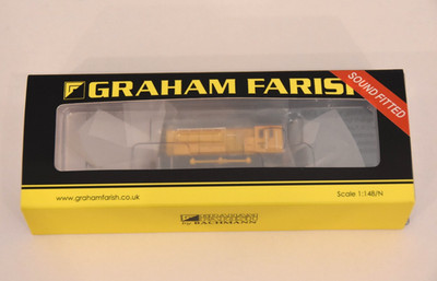 Graham Farish Spur N Class 08 08417 Network Rail 371-011SF DCC SOUND AUSGESTATTET