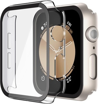 Apple Watch Hülle 40mm, Hart PC, Gehärtetes Glas, Anti-Drop, Schutz, iWatch,
