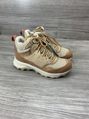 Merrell Speed Solo Mid Hiking Boots Womens Tobacco Lace-Up Round Toe Sz 11