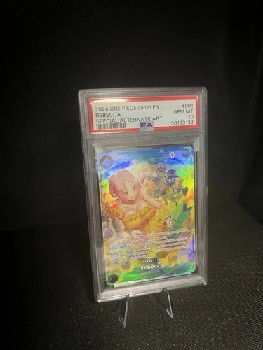 Rebecca (SP) OP05-091 Wings of the Captain Foil PSA 10