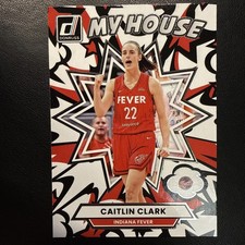 2025 Panini Donruss WNBA Caitlin Clark My House  #4 Indiana Fever