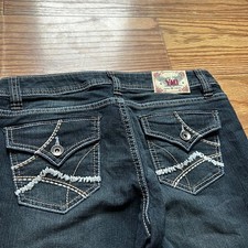 Y2K Vintage YMI Denim Capris Streetwear Skate...