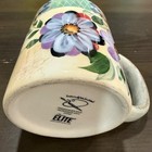 The Gibson ELITE Handpainted Artsy Coffee Cup Mug Gorgeous Floral Motif-Lovely! — photo 3