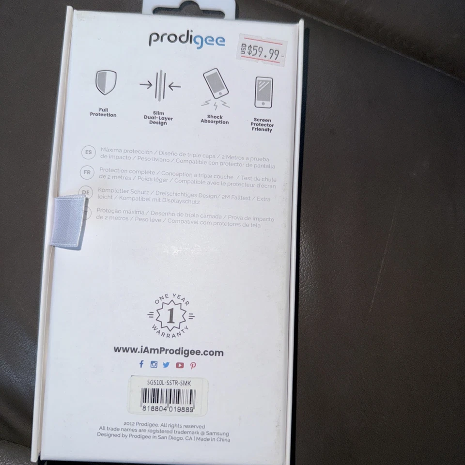 Funda Protectora Prodigee ANTIGOLPES para Samsung Galaxy S10e Foto 2 de 2