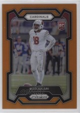 2023 Panini Prizm Rookies Orange Prizm 97/249 BJ Ojulari #301 10k8