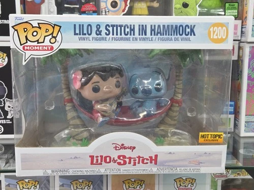 Funko POP! Disney: Lilo & Stitch In Hammock #1200 Hot Topic Exclusive