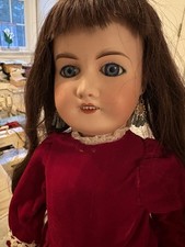 Ed Tasson Antique French Limogues Doll 'Favorite' No 12 Bisque Head