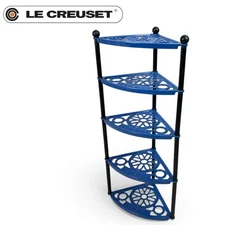 Le Creuset 5 Tier Casting Pot Stand Color Blue Used from Japan