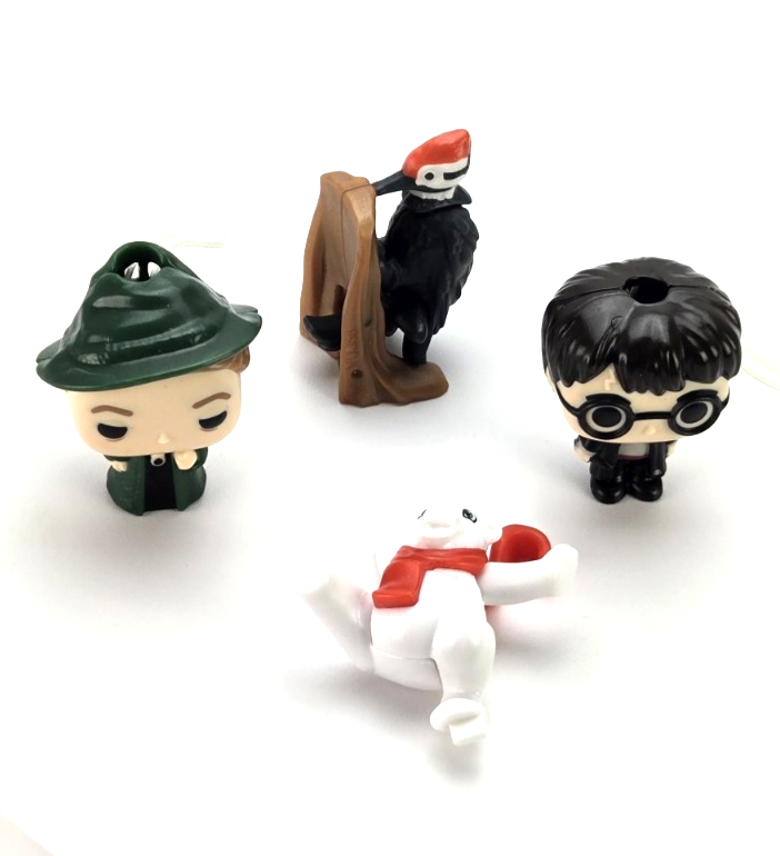 Lot of 4 Kinder Joy Funko Pop Harry Potter & Minerva McGonagall w