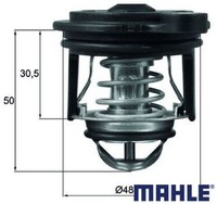Mahle TI24650 Thermostat FüR KüHlmittel Thermostat KüHlmittel FüR Ford