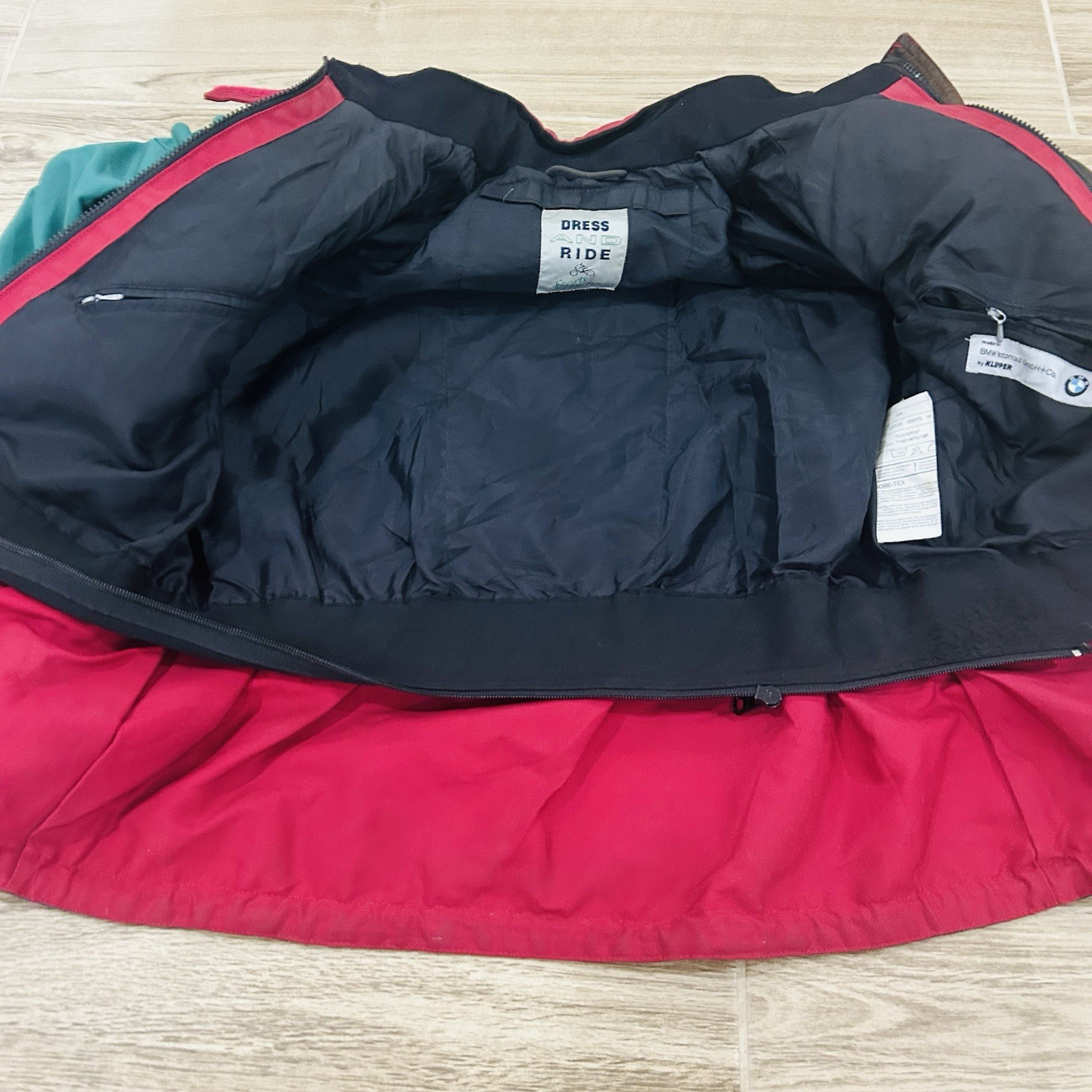 Vintage 90’s BMW Gore-Tex Motorrad Klepper Motorcycle Suit Men’s 44 Jacket