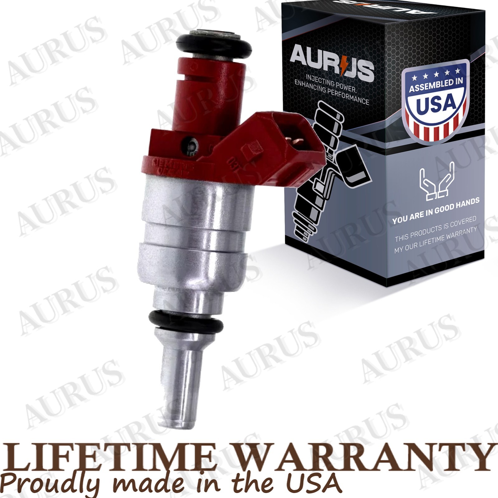 Aurus OEM Set of 4 Fuel Injectors for 2000-2004 Volvo S40 V40 I4 1.9L Turbocharged 6900371 thumbnail 2