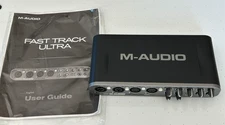 Used M-Audio Fast Track Ultra Interface + power adapter + Manual
