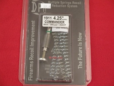 DPM Multiple Spring Recoil Reduction System for 1911 Commander 4.25 9-45-38Super