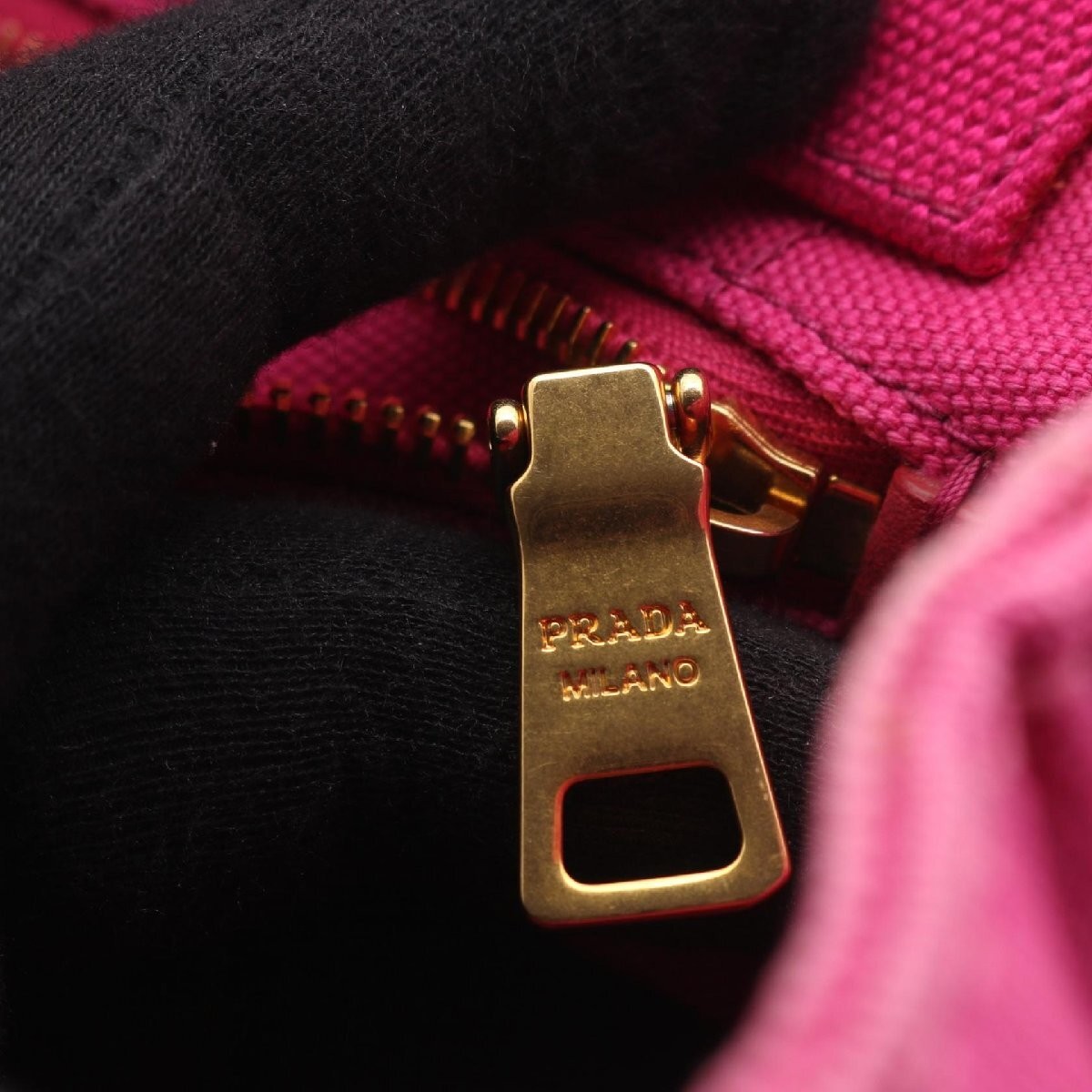 Prada CANAPA Canapa  PRADA Canvas Tote Bag Canvas Used Ladies from japan thumbnail 9