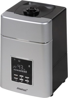 Steba LB 5 Ultraschall-Luftbefeuchter 140 Watt silber grau 1728671