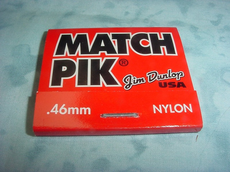NOS MATCH PIK Dunlop Guitar Picks / 0.46mm / Nylon / PERFECT CONDITION