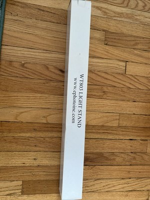 WT-803 Light Stand with electric light fixture 2 One Is Missing A Nuts