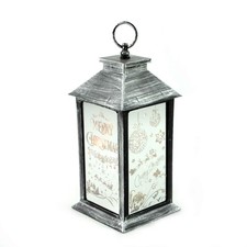 Image of Christmas Lanterns Lamp LED Xmas Light Up Decorations Candles Battery Operated