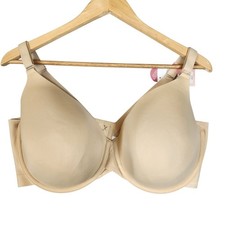 New Cacique Lightly Lined Fully Coverage Bra Size 42F Nude