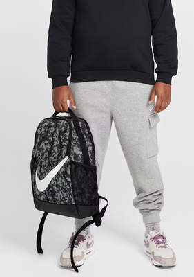 Nike Kids' Black/White Brasilia Backpack (18L) (HF6651-010) - NWT