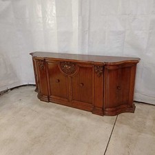 Credenza Antica Legno Intagliato Italia Primi '900 Originale