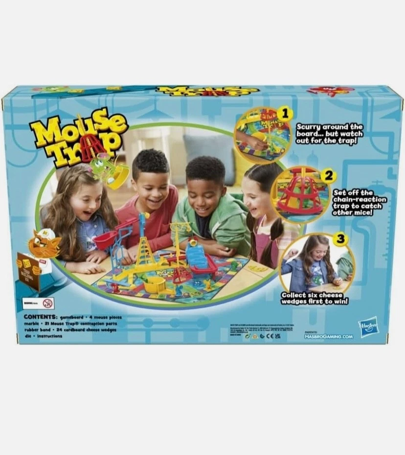 Mouse Trap Board Game - The Crazy Game with 3 Action Contraptions - Image 3 of 4