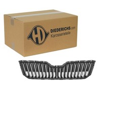 DIEDERICHS KÜHLERGRILL SCHWARZ passend für SKODA SUPERB ohne ACC | 7842040