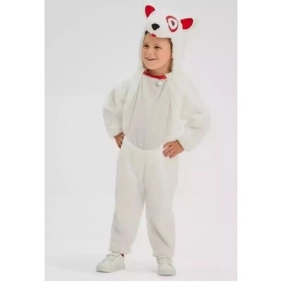 Hyde & EEK Target Bullseye Dog Toddler Halloween Costume 2T-3T