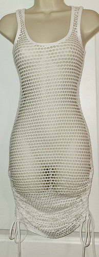 Fashion Nova Women's Haute in The Heat White Swim Coverup Dress Sz XS NWT - Picture 1 of 5