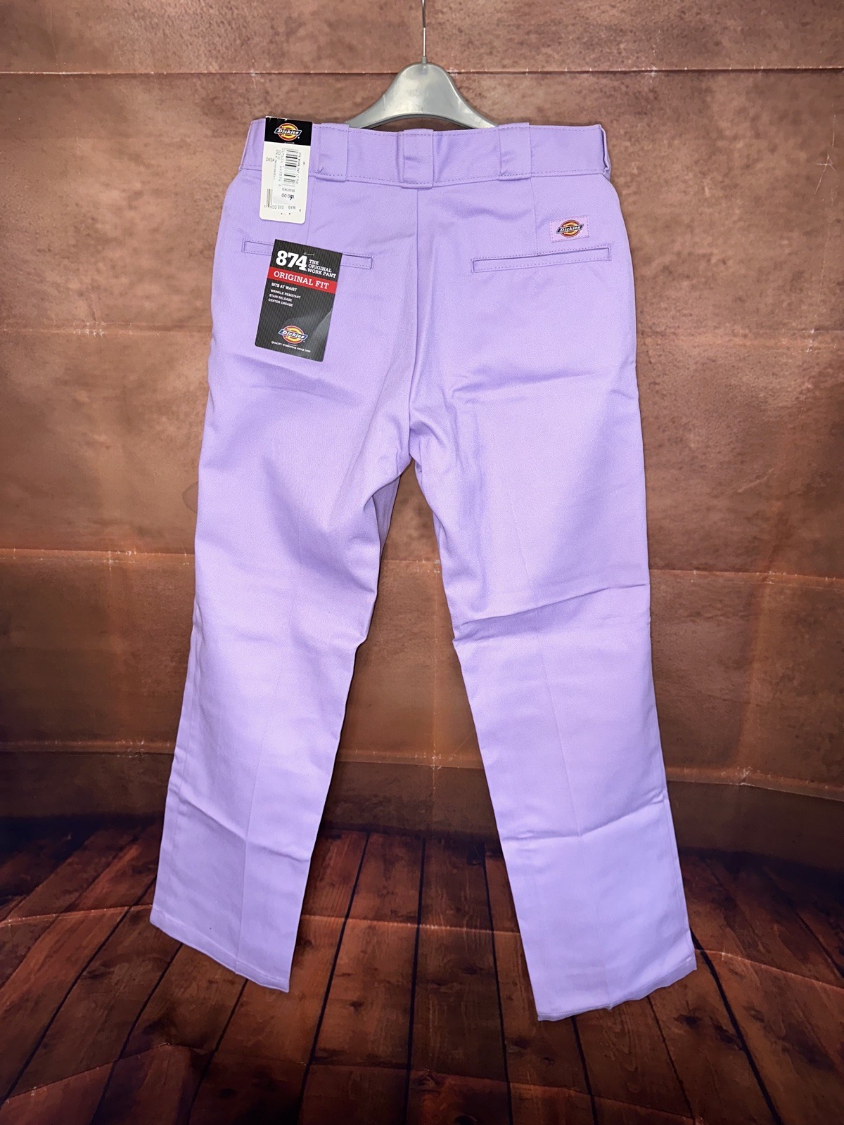 Dickies 874 Work Pants Light Purple Original Fit Size W30 L32 RRP £65 image 4