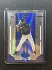 2004 Leaf Certified Materials - Mike Piazza #140 Blue Mirror /50