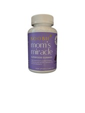 Boobie Mom's Miracle Superfood Gummies Promotes Lactation & Postpartum Exp 6/27