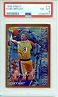 1996 Topps Finest #74 Kobe Bryant Rookie Card PSA 8 NM-Mint Los Angeles Lakers