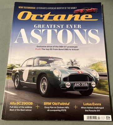 ''Octane / Greatest Astons Ever April 2026 Magazine''  Lotus-Alfa & More / New