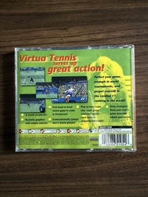 Virtua Tennis SEGA Dreamcast Sports Arcade Manual VGA Box Arcade Stick Tennis