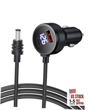 Car Charger Cable for Starlink Mini with Display - 60W DC 33W Dual 6.5FT/2M