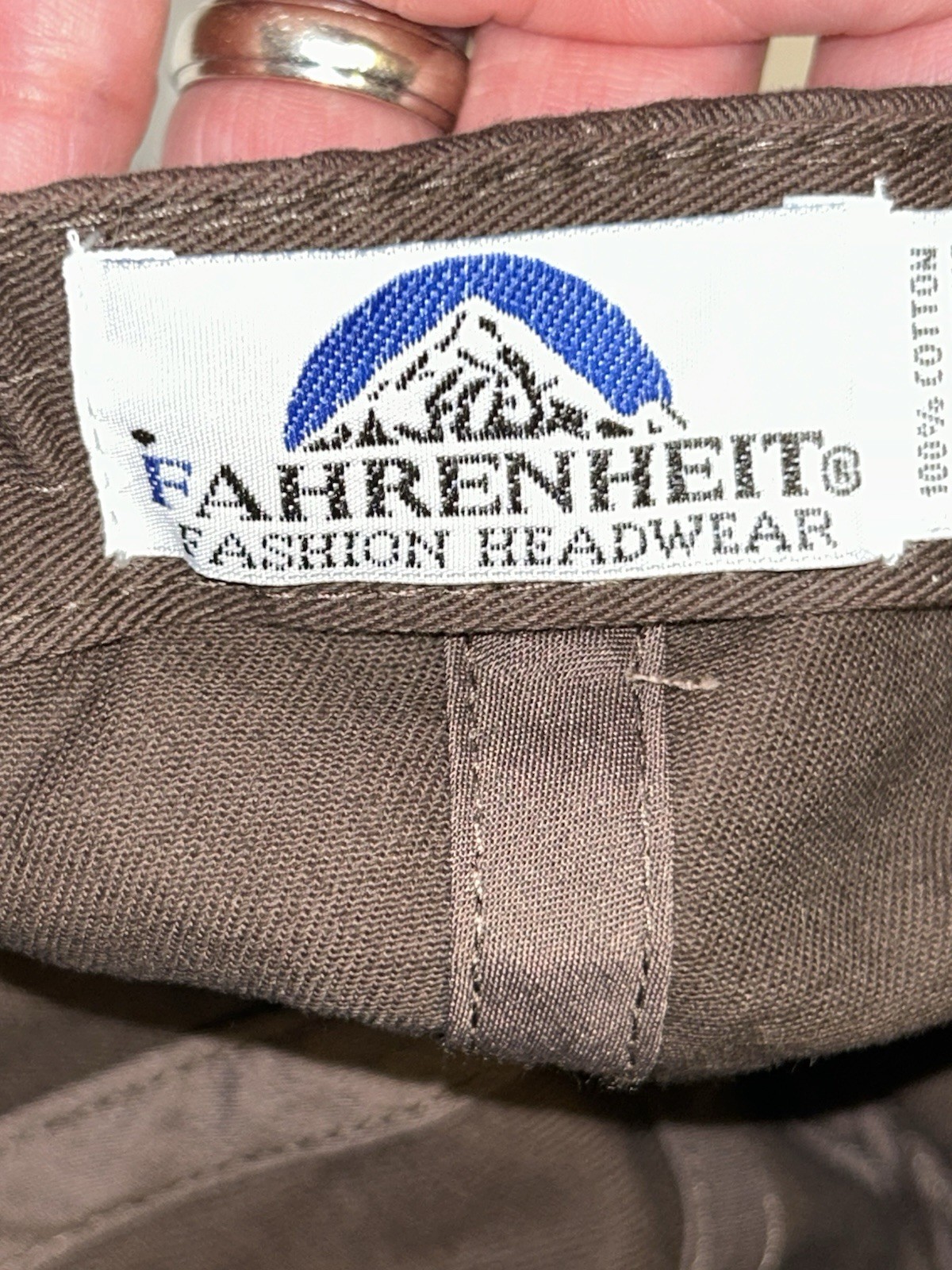 VAIL HAT CAP ADJUSTABLE STRAPBACK BROWN - image 8