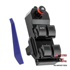 Master Power Window Switch for 2002-2006 Honda CR-V 35750-S9A-305 Front Left