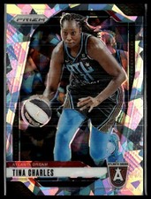 2024 Panini Prizm WNBA #36 Tina Charles Ice Prizms