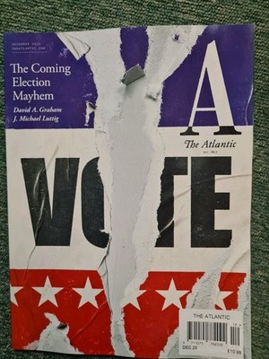 The Atlantic magazine December 2025 The Coming Election Mayhem Brand New