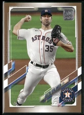 2021 Topps #112 Justin Verlander Gold #/2021
